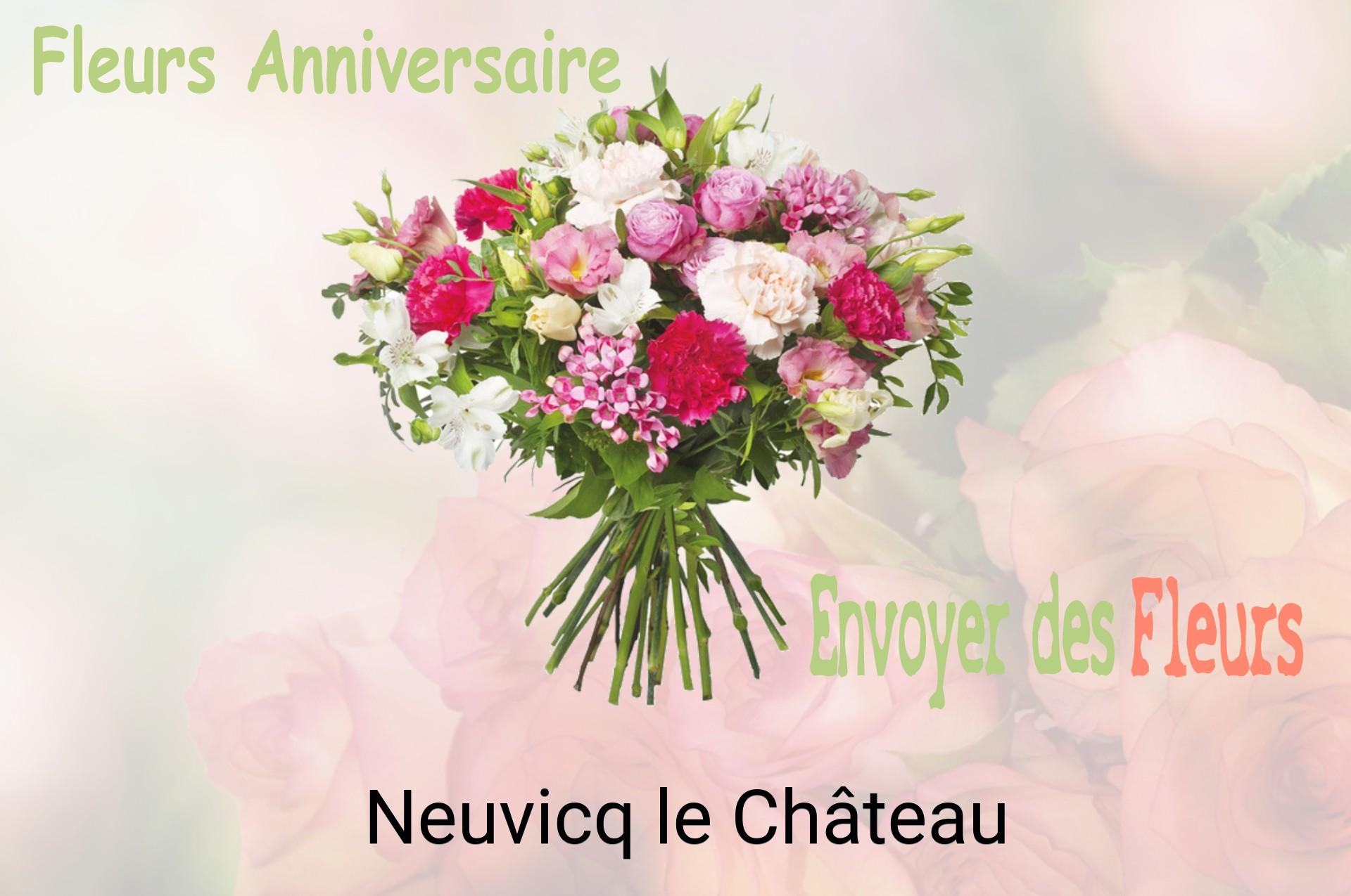 Bouquet de fleurs d’anniversaire livré à Neuvicq-le-Château