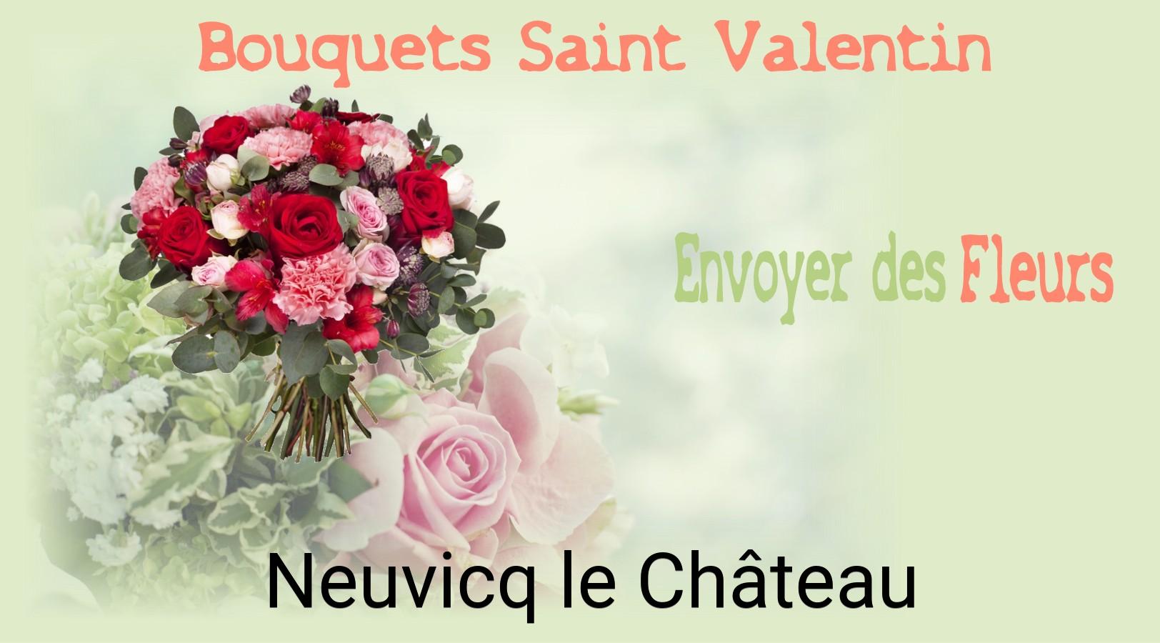 Roses de Saint-Valentin livrées à Neuvicq-le-Château
